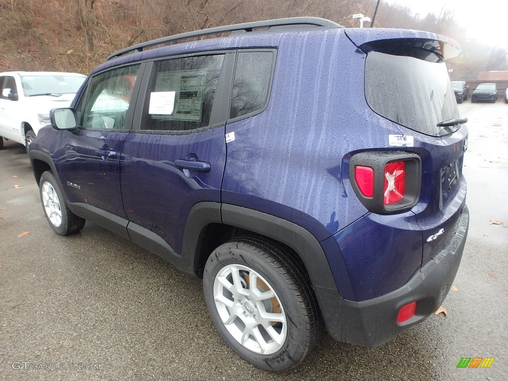 2020 Renegade Latitude 4x4 - Jetset Blue / Ski Gray/Black photo #3