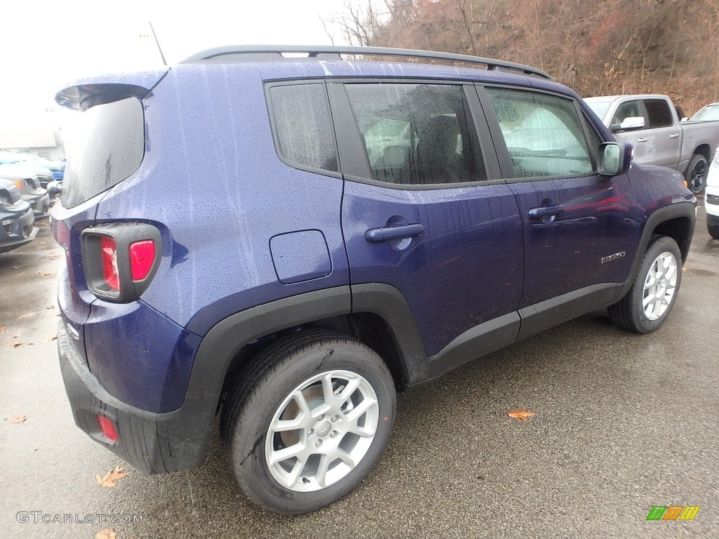 2020 Renegade Latitude 4x4 - Jetset Blue / Ski Gray/Black photo #6