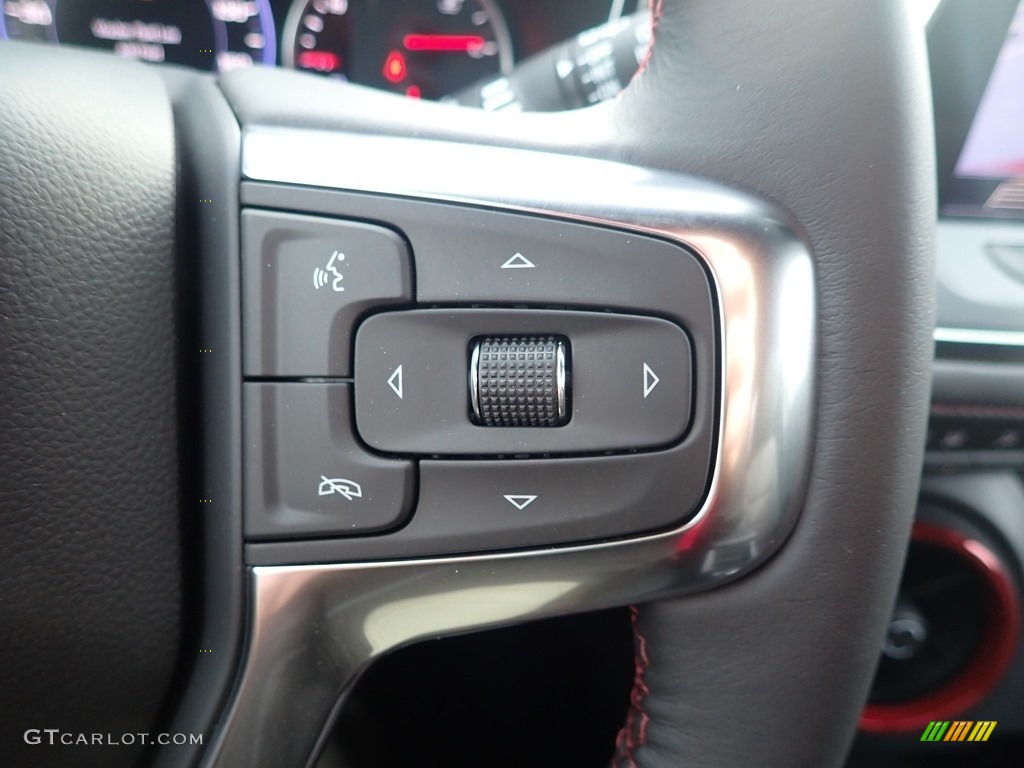 2020 Chevrolet Blazer RS AWD Jet Black Steering Wheel Photo #136451751