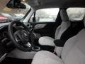 2020 Jeep Renegade Ski Gray/Black Interior Front Seat Photo