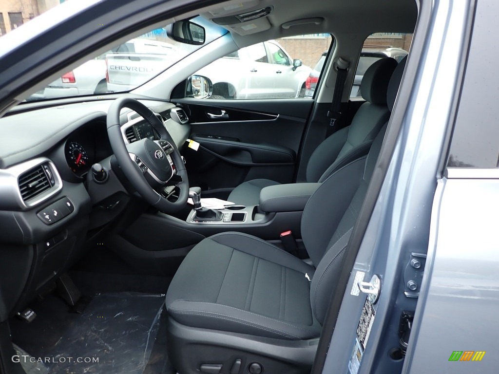 Black Interior 2020 Kia Sorento LX AWD Photo #136451994