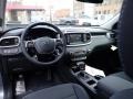 Black 2020 Kia Sorento LX AWD Interior Color