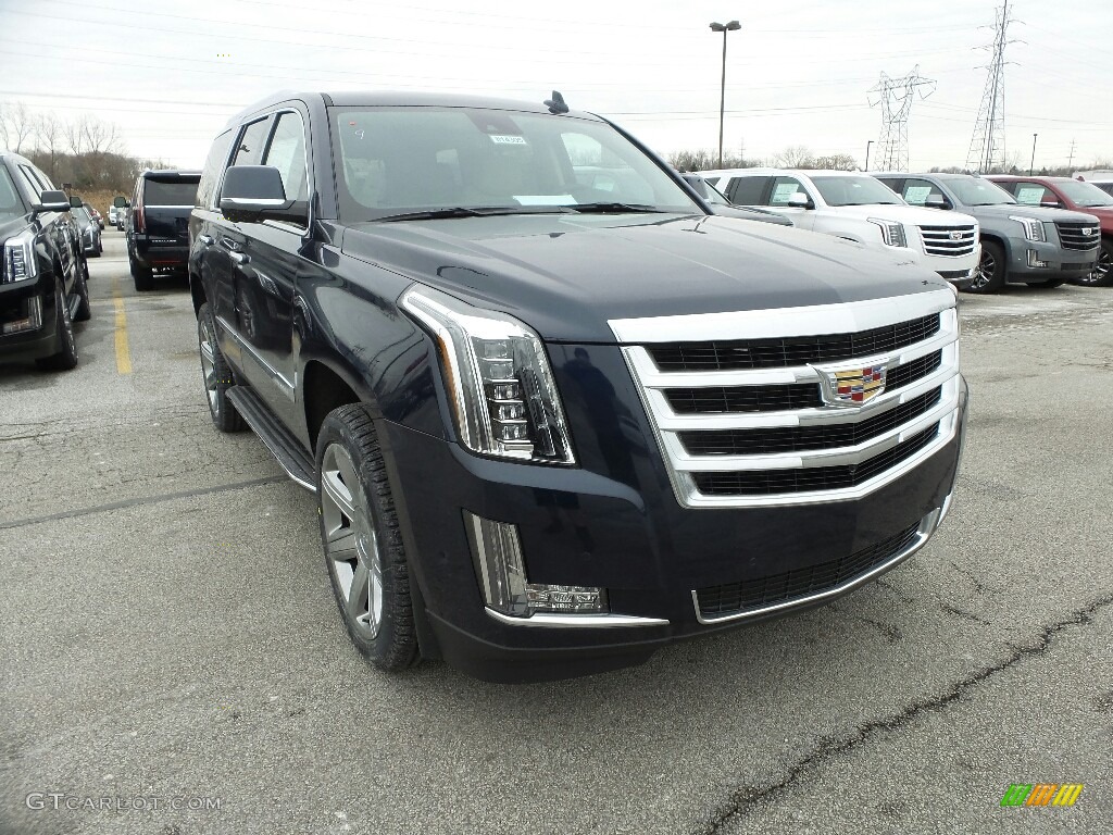 2020 Escalade Luxury 4WD - Dark Adriatic Blue Metallic / Shale photo #1