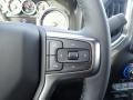 Jet Black Steering Wheel Photo for 2020 Chevrolet Silverado 1500 #136452303