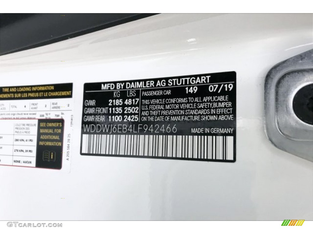 2020 C AMG 43 4Matic Coupe - Polar White / Black photo #24