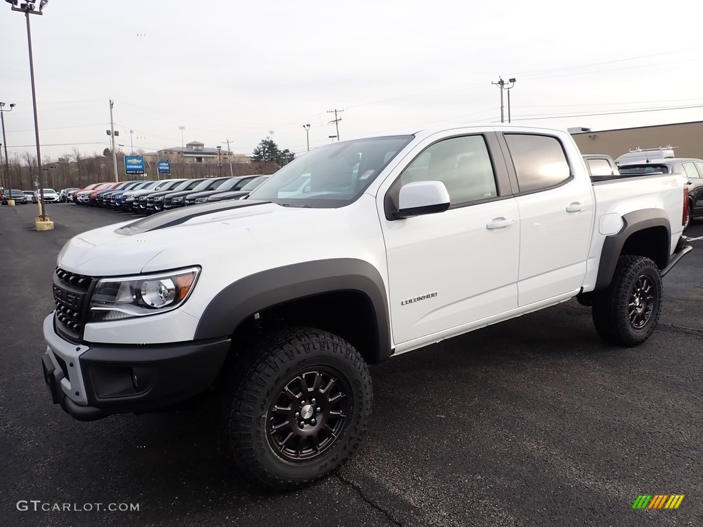 Summit White 2020 Chevrolet Colorado ZR2 Crew Cab 4x4 Exterior Photo #136452933