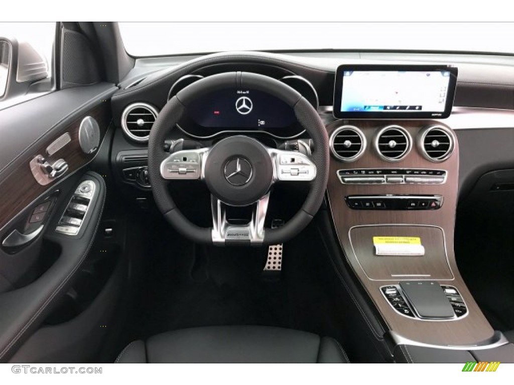 2020 Mercedes-Benz GLC AMG 43 4Matic Coupe Black Dashboard Photo #136453263