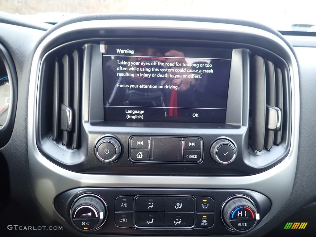 2020 Chevrolet Colorado ZR2 Crew Cab 4x4 Controls Photo #136453422