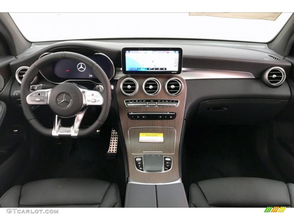 2020 Mercedes-Benz GLC AMG 43 4Matic Coupe Black Dashboard Photo #136453491