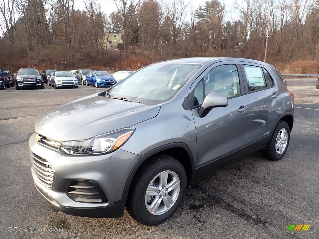 Satin Steel Metallic 2020 Chevrolet Trax LS AWD Exterior Photo #136453503