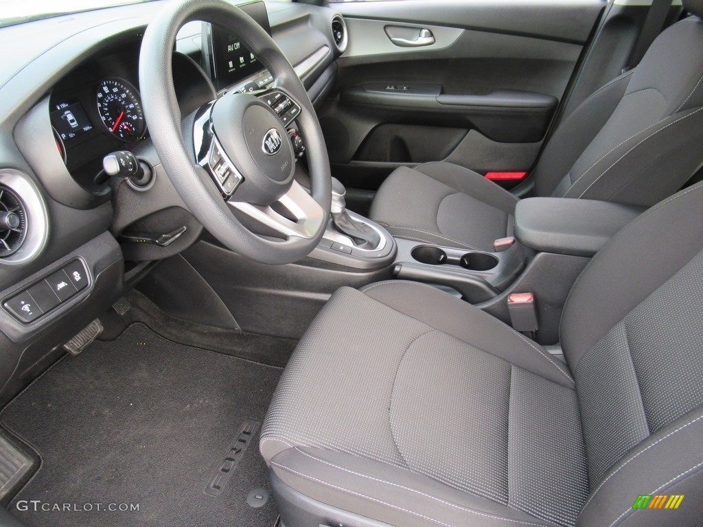 2019 Forte LXS - Clear White / Black photo #11