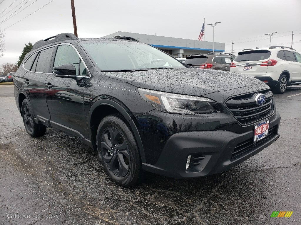 2020 Outback Onyx Edition XT - Crystal Black Silica / Gray StarTex photo #1
