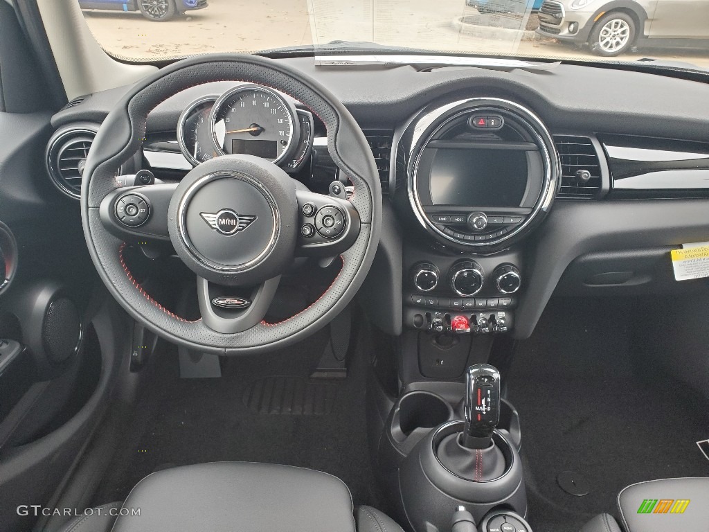2020 Mini Hardtop Cooper S 4 Door Carbon Black Dashboard Photo #136455564
