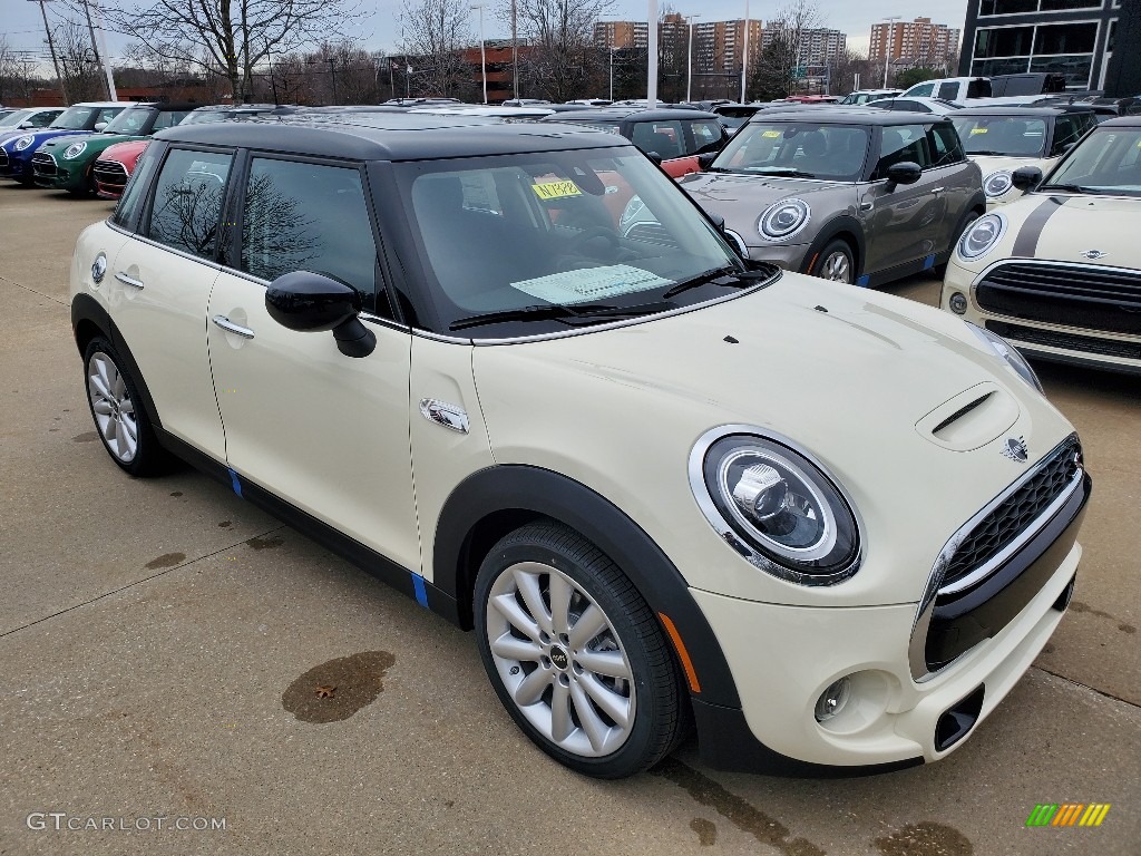Pepper White 2020 Mini Hardtop Cooper S 4 Door Exterior Photo #136455615