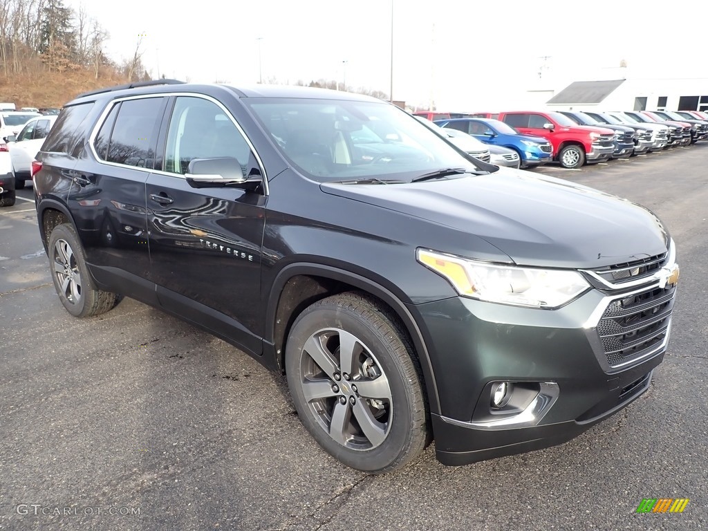 Graphite Metallic 2020 Chevrolet Traverse LT AWD Exterior Photo #136455693