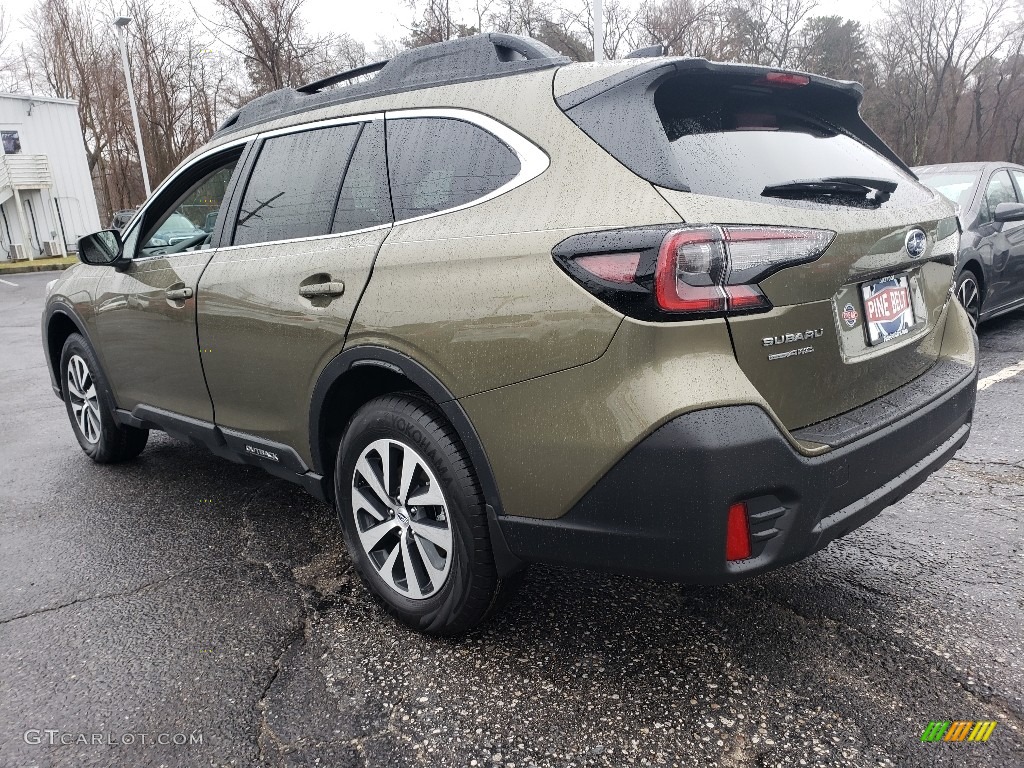 2020 Outback 2.5i Premium - Autumn Green Metallic / Warm Ivory photo #4