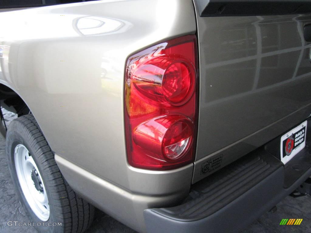 2008 Ram 1500 ST Regular Cab - Light Khaki Metallic / Khaki photo #8