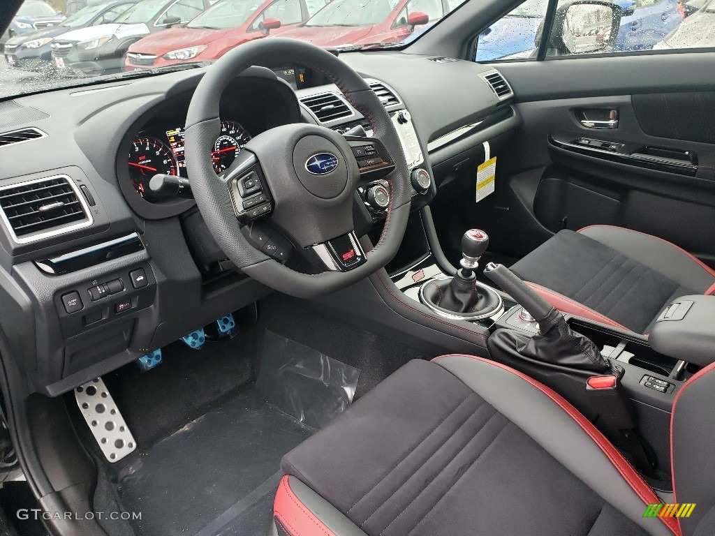 Recaro Ultra Suede/Carbon Black Interior 2020 Subaru WRX STI Limited Photo #136456497