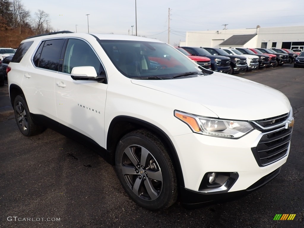 2020 Traverse LT AWD - Summit White / Jet Black photo #7