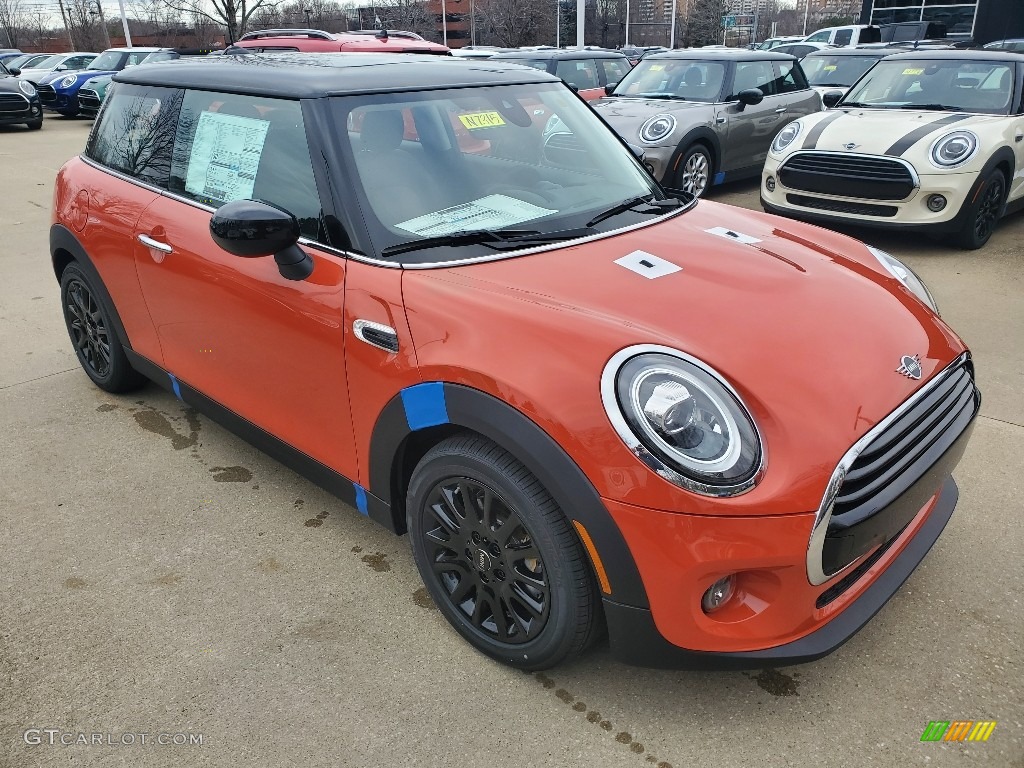 Solaris Orange Metallic 2020 Mini Hardtop Cooper 2 Door Exterior Photo #136456689