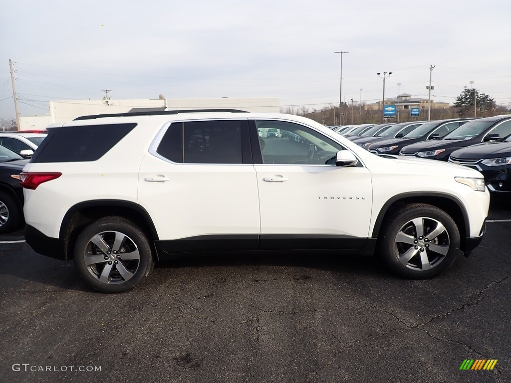 2020 Traverse LT AWD - Summit White / Jet Black photo #6