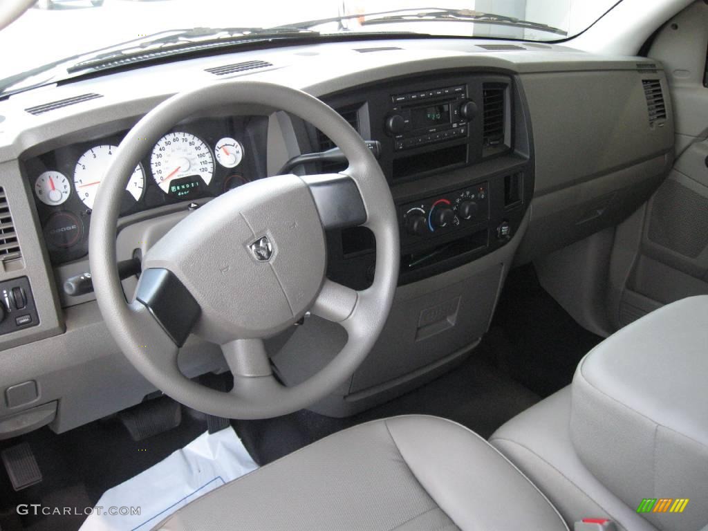 2008 Ram 1500 ST Regular Cab - Light Khaki Metallic / Khaki photo #18