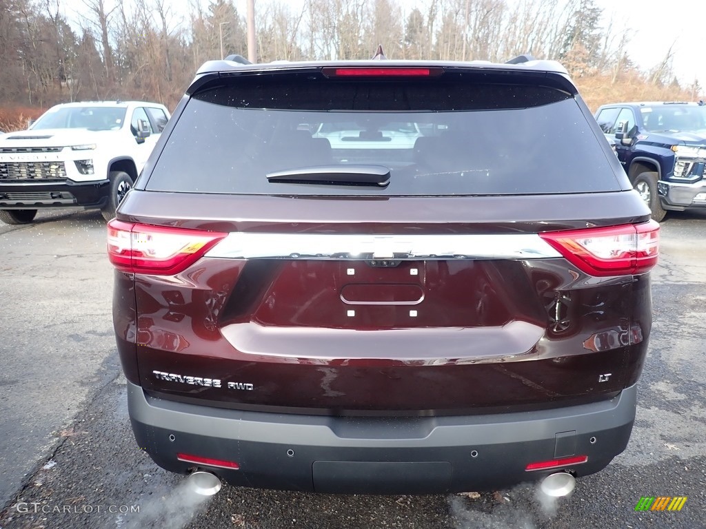 2020 Traverse LT AWD - Black Cherry Metallic / Jet Black photo #4