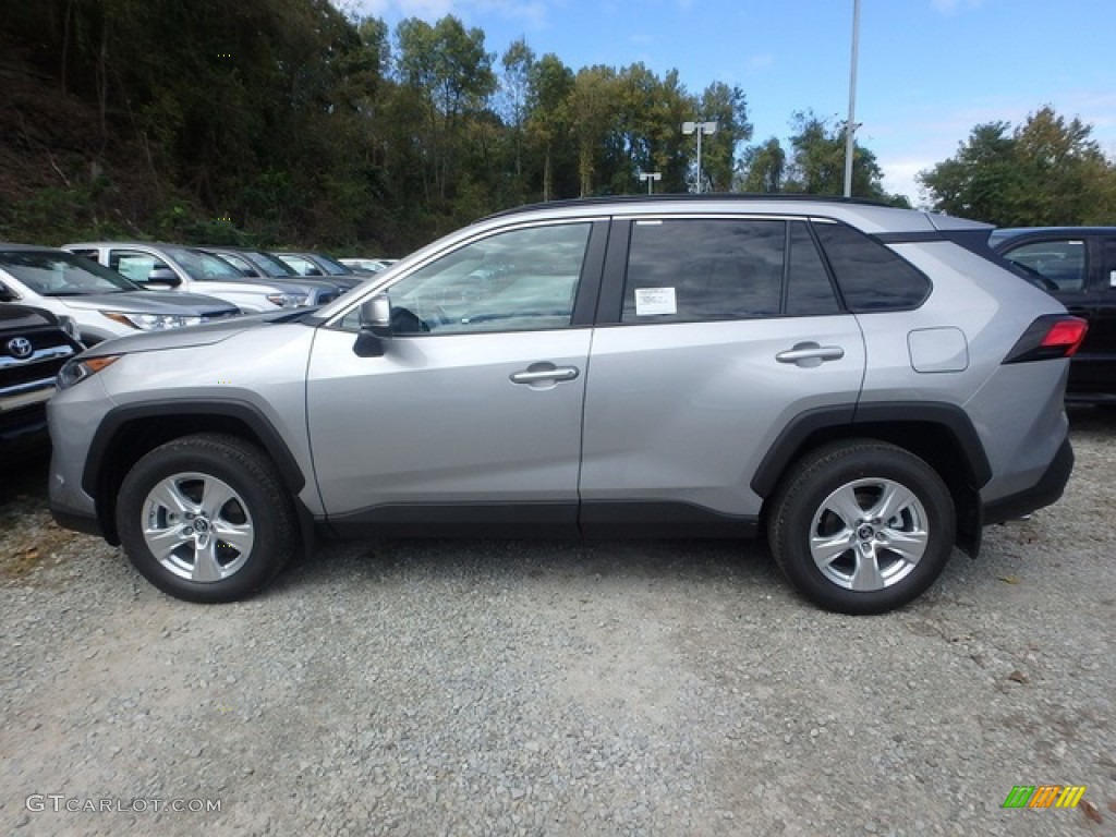 Silver Sky Metallic 2019 Toyota RAV4 XLE AWD Exterior Photo #136458249