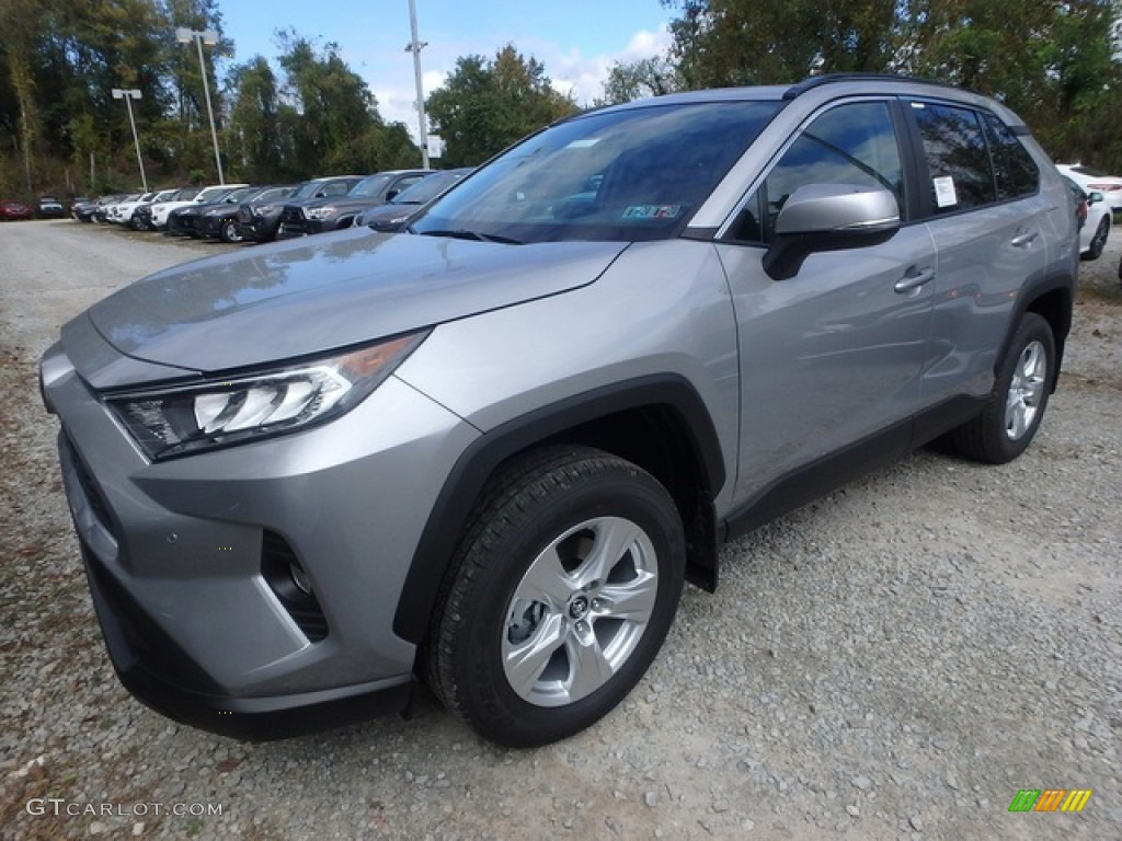 Silver Sky Metallic 2019 Toyota RAV4 XLE AWD Exterior Photo #136458270