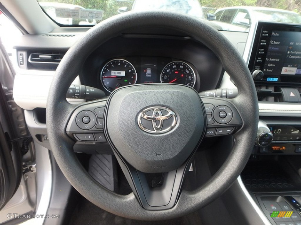 2019 RAV4 XLE AWD - Silver Sky Metallic / Black photo #18
