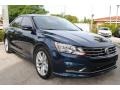 Tourmaline Blue Metallic 2019 Volkswagen Passat Wolfsburg Exterior