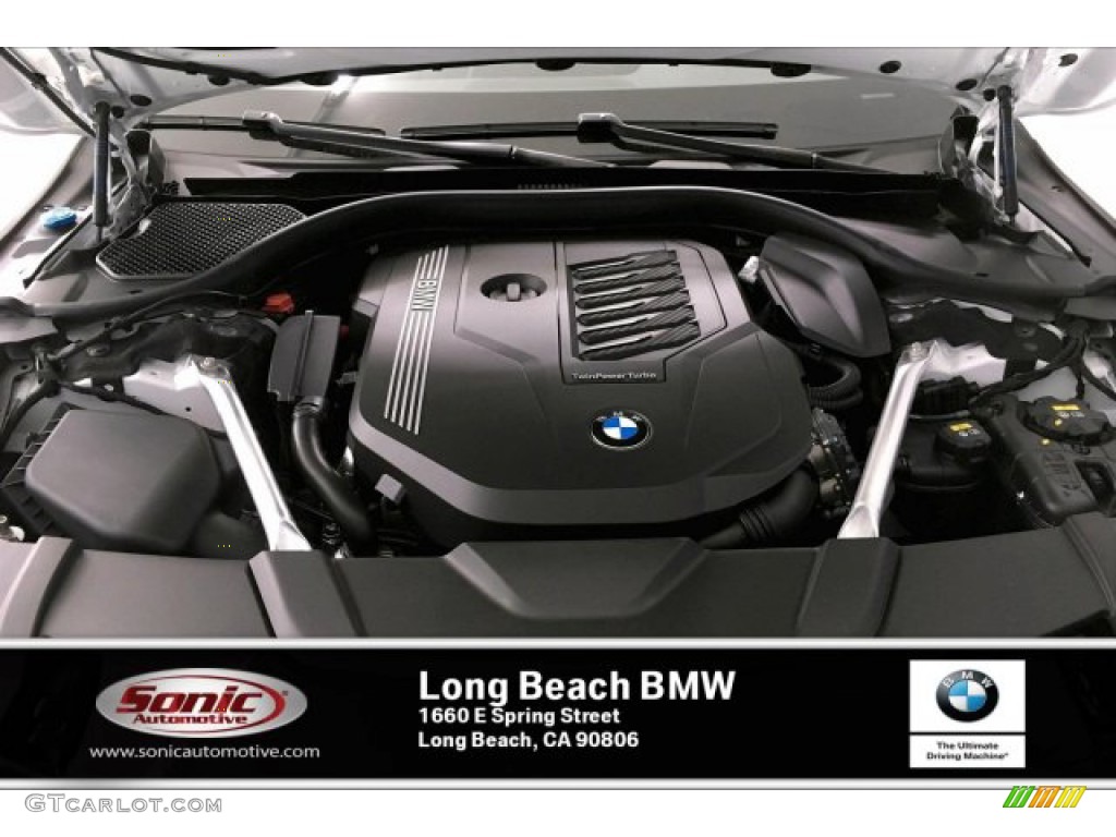 2020 7 Series 740i Sedan - Mineral White Metallic / Black photo #8