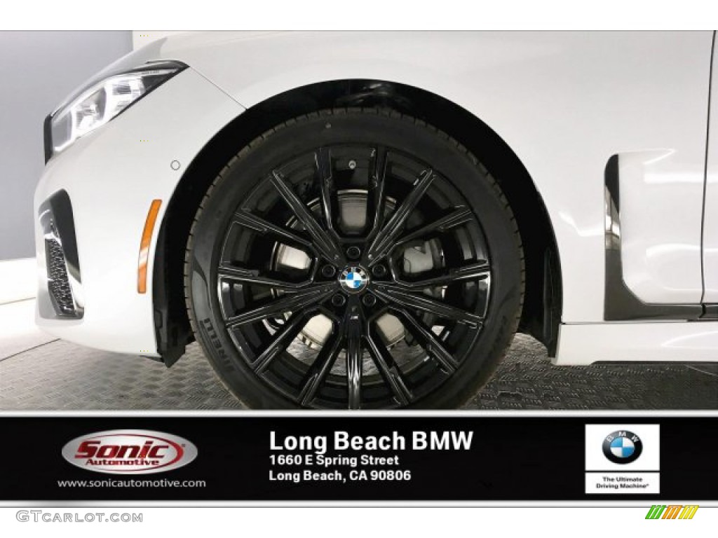 2020 7 Series 740i Sedan - Mineral White Metallic / Black photo #9