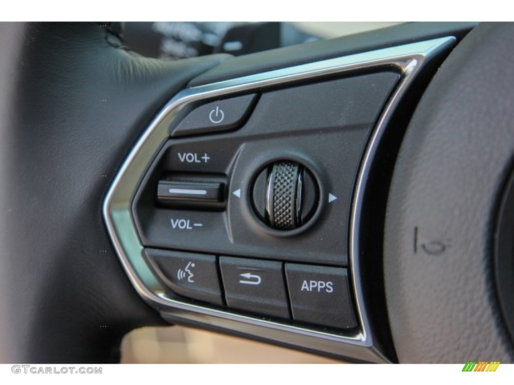 2020 Acura RDX FWD Parchment Steering Wheel Photo #136461195