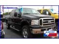 Black - F250 Super Duty Lariat FX4 Off Road Crew Cab 4x4 Photo No. 1