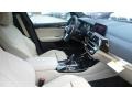 2020 BMW X3 Canberra Beige/Black Interior Front Seat Photo