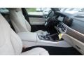2020 BMW X5 Ivory White Interior Front Seat Photo