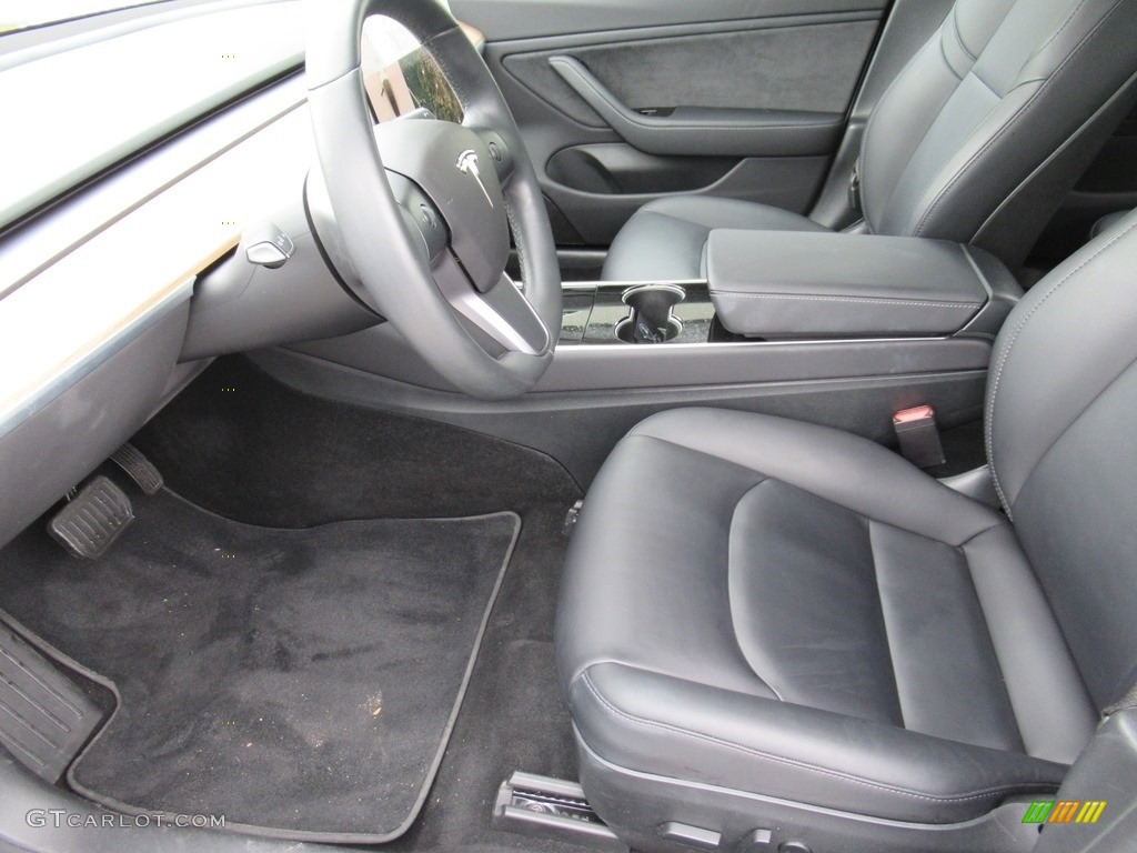 2018 Tesla Model 3 Long Range Front Seat Photo #136466476