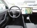 Black 2018 Tesla Model 3 Long Range Dashboard