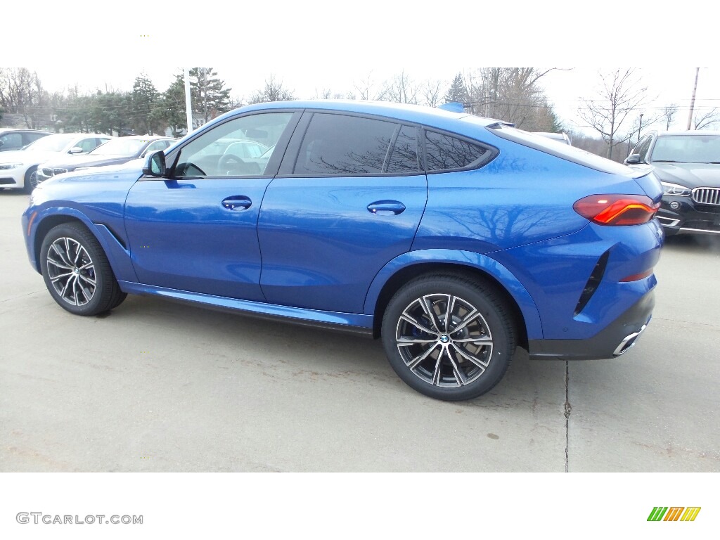 Riverside Blue Metallic 2020 BMW X6 xDrive40i Exterior Photo #136466590