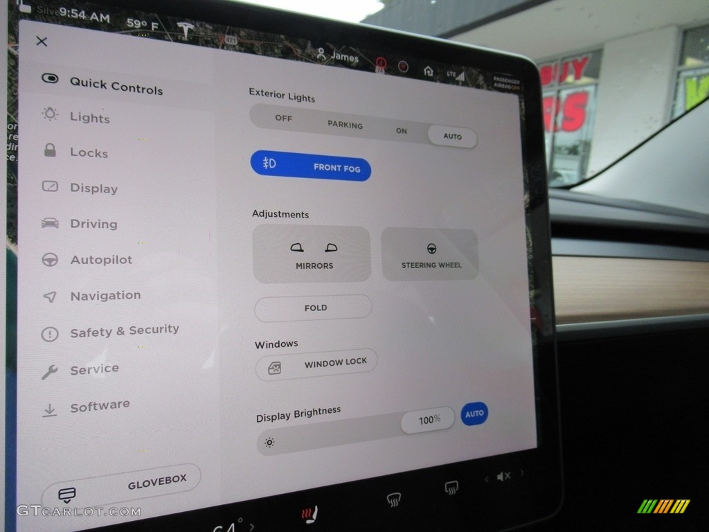 2018 Model 3 Long Range - Pearl White Multi-Coat / Black photo #19