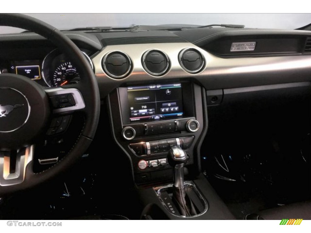 2015 Mustang EcoBoost Premium Coupe - Magnetic Metallic / Ebony photo #5