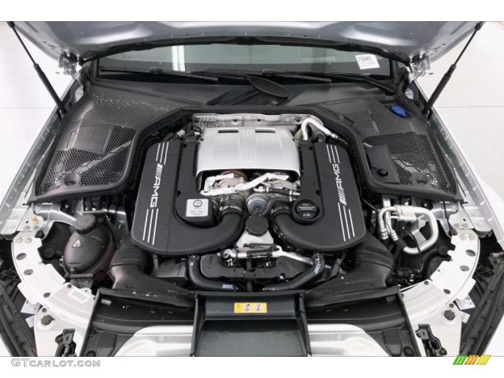 2020 Mercedes-Benz C AMG 63 S Coupe 4.0 Liter AMG biturbo DOHC 32-Valve VVT V8 Engine Photo #136467505