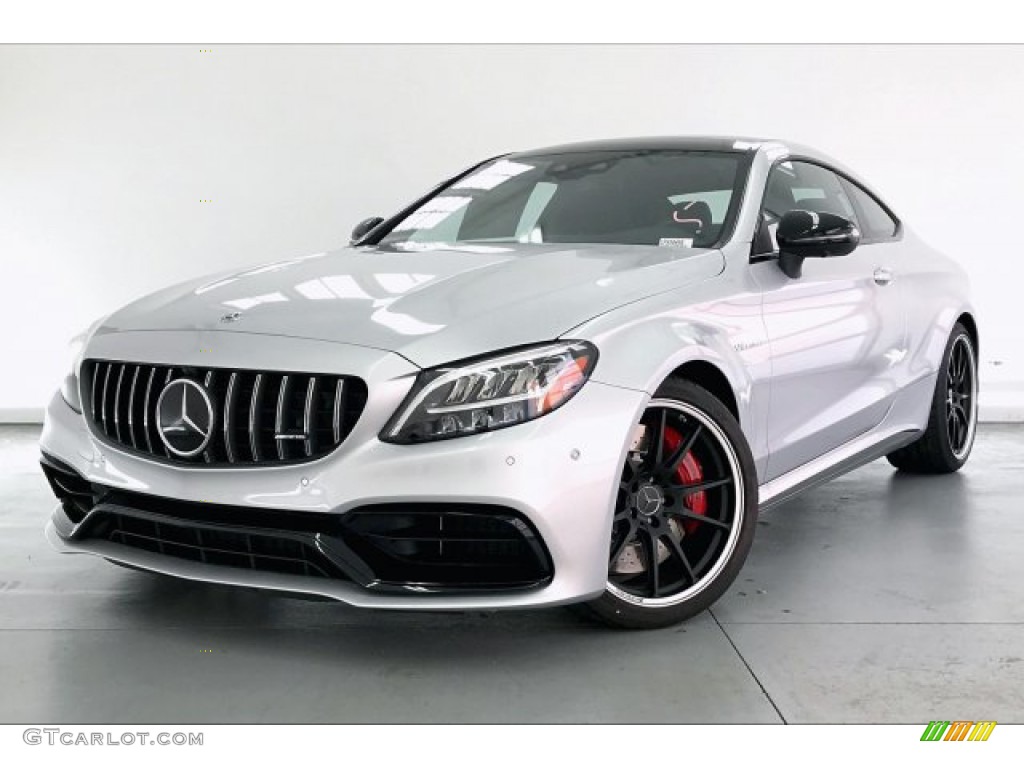 Iridium Silver Metallic 2020 Mercedes-Benz C AMG 63 S Coupe Exterior Photo #136467541