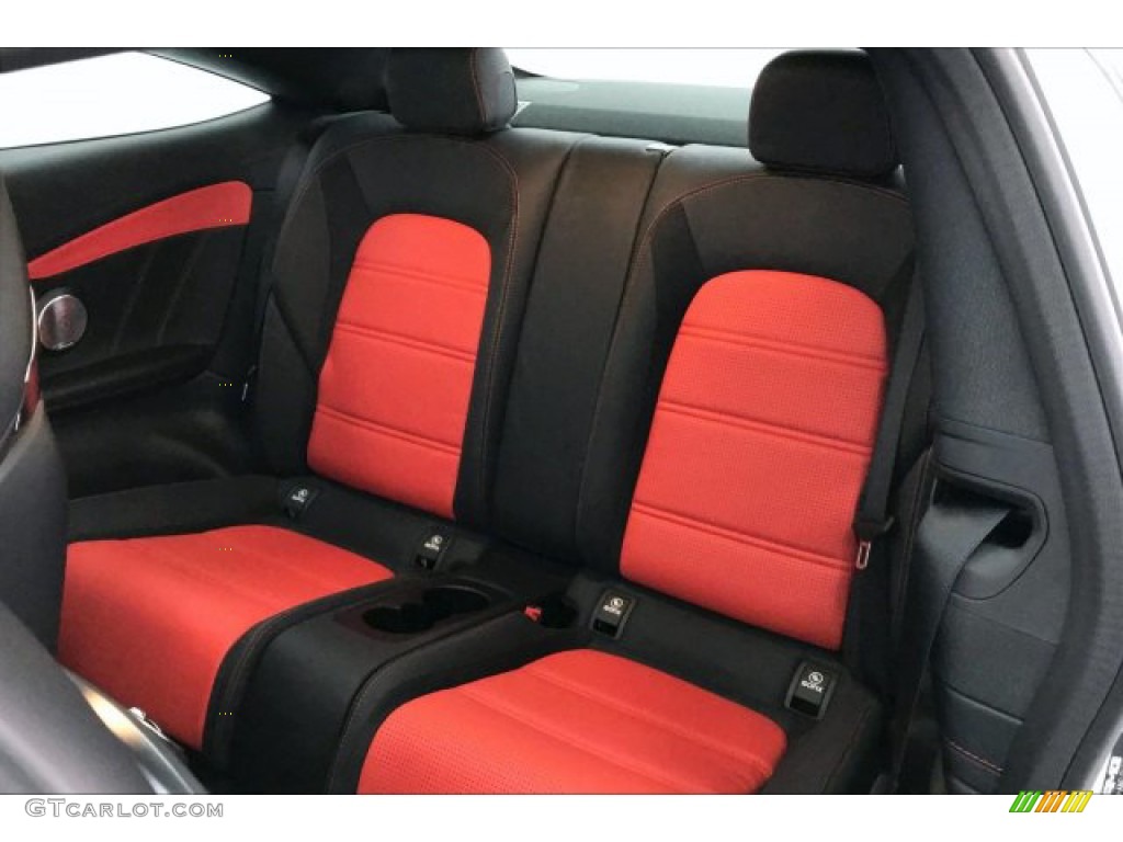 2020 Mercedes-Benz C AMG 63 S Coupe Rear Seat Photo #136467574