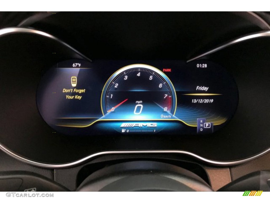 2020 Mercedes-Benz C AMG 63 S Coupe Gauges Photo #136467628
