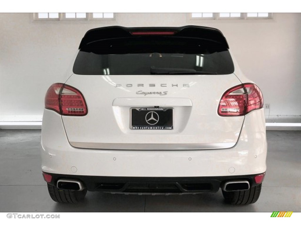 2014 Cayenne S - White / Black photo #3