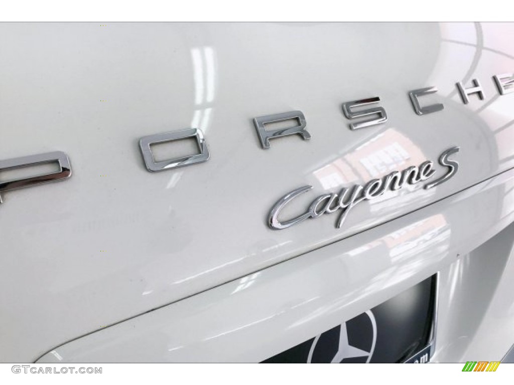 2014 Cayenne S - White / Black photo #7