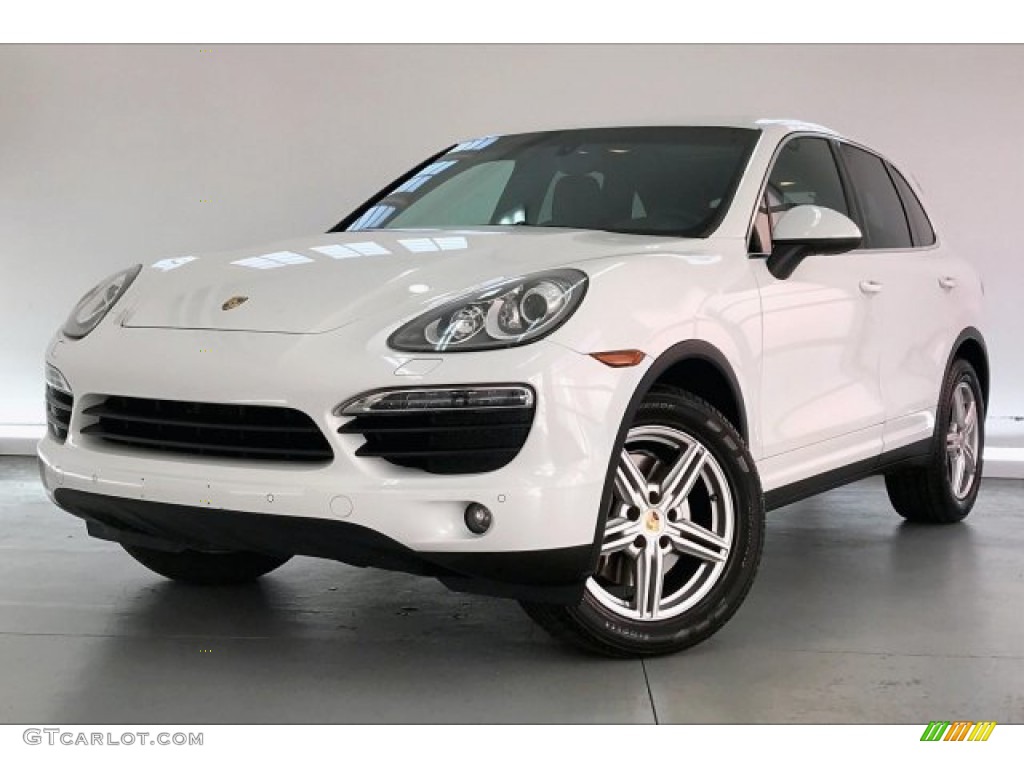 2014 Cayenne S - White / Black photo #12