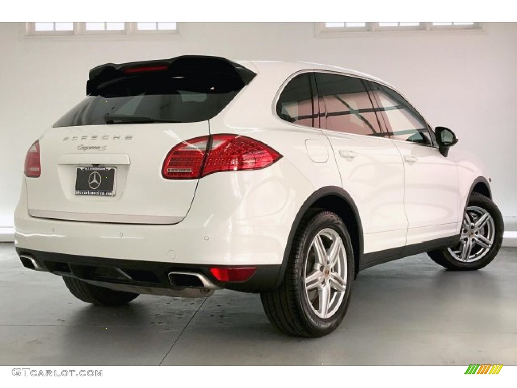 2014 Cayenne S - White / Black photo #16